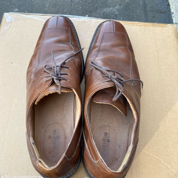 Florsheim imperial Men's Brown Leather Oxford Dress Shoes Size 11.5 D - Picture 9 of 13